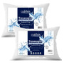 Kit C/2 Travesseiros Antialérgico Impermeável 50x70 Lavável Branco