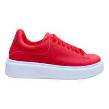 Zapatillas Mcqueen Rojas Strong Calzado Urbano Exclusivo