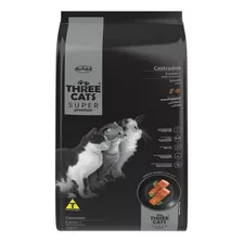 Three Cats Super Premium Adulto Castrado 15 Kg Con Regalo