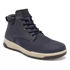 Botin Casual Flexi 414904 Para Hombre Color Marino E8