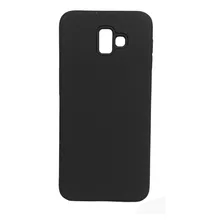 Funda Para Samsung J6 Plus Negro Satinado Mobile Case 