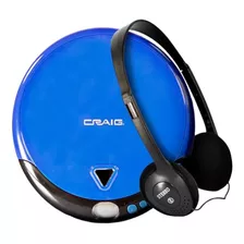 Craig Cd2808-bl - Reproductor De Cd Personal Con