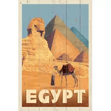 Quadro Decorativo Egito Pirâmides