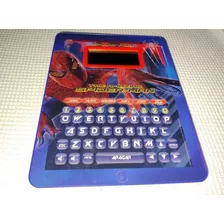 Tablet Smart Pad Homem Aranha Azul - Brinquedo Infantil