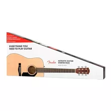 Guitarra Acústica Fender Acoustic Pack Cd-60s Pack V2 Brillante