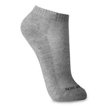 Meia Cano Curto Algodão Cinza Ted Socks 1500-2 Top