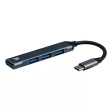 Hub Adaptador 5+ Usb Tipo-c 4 Portas Usb 3.0 3 Usb 2.0 Dtc03