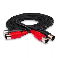 Hosa Mid-203 Cable Midi Dual Din De 5 Pines A Din Dual De 5 