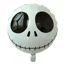 Globo Metálico Para Decoración Calavera Esqueleto Halloween