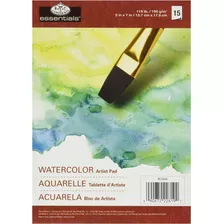 Royal Brush Essentials - Bloc De Papel Para Acuarela, 5 X 7 