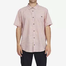 Camisa M/c Sundays Floral M Wvt Rosado Hombre