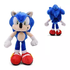 Peluche Sonic El Erizo 28 Cms. Diseño Fiel Al Original