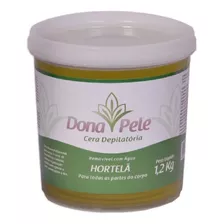 Cera Depilatoria Dona Pele Hortelã 1,2kg