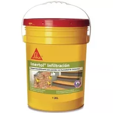 Sika Inertol Infiltracion Humedad Cimiento 20lt Color Incoloro