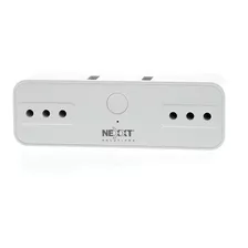 Enchufe Inteligente Wi-fi 220v Con 2 Usb Nexxt Blanco