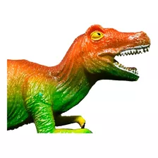 Dinossauro Tiranossauro Rex 30 Cm Borracha Jurassic