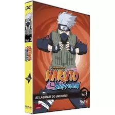 Naruto Shippuden Vol.03 - Dvd - Novo - 4 Episódios