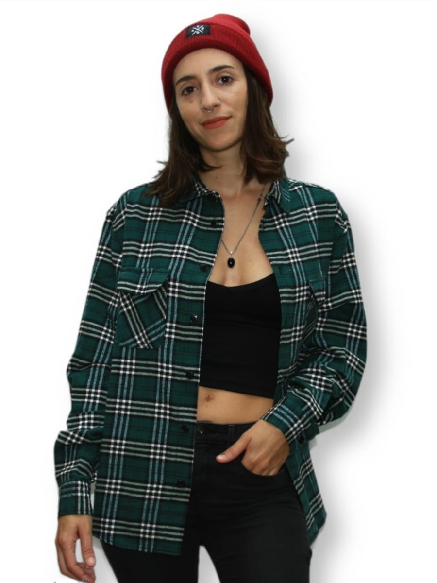 hélice arrastrar negar Camisa Leñadora Escocesa Cuadrille Verde Invierno Yagé - Avisos en Ropa y  Accesorios