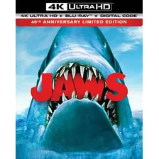 4k Ultra Hd + Blu-ray Jaws / Tiburon