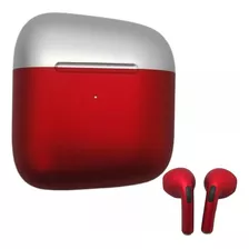 Fone De Ouvido Bluetooth Compat. Samsung LG Sony Xiaomi Moto Cor Vermelho