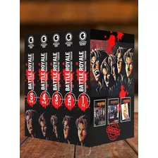 Battle Royale Col 1ao15 Capa Dura Originais Em 5 Vols 