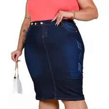 Saias Jeans Evangelicas Moda Femininas Plus Size Curta