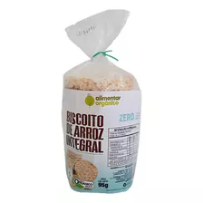 Biscoito Arroz Orgânico Integral Biodinâmico Não Transgênico