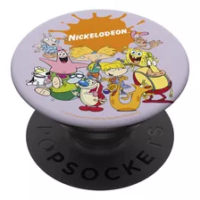 Nickelodeon Splatter Logo Group Shot - Popsockets Grip And S