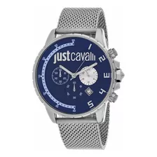 Reloj Hombre Just Cavalli Jc1g063m027 Cuarzo Pulso Plateado 