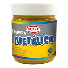 Témpera Artel Colores Frasco 100 Ml Color Metálica Oro