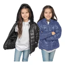 Campera Inflable Puffer Colegial Escolar T 6 Al 12-presente!