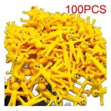 Smiley Man Stretch Aliviar Stress Toy Crianças Adulto, 100pc