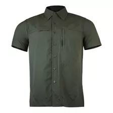 Camisa Manga Corta Outdoor Trekking Hombre