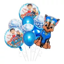 Kit Globos Paw Patrol Chase Fiesta, Cumpleaños