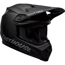 Capacete Bell Mx 9 Mips Fasthouse Matte Black Gray