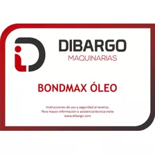 Bondmax Oleo - Aditivo Para Fabricación De Pellet Tineta 19l