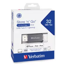 Memoria Usb Dual Verbatim Store 'n' Go 32gb 2.0 iPhone iPad