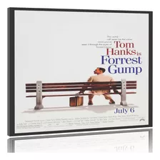 Quadro Pôster Filme Forrest Gump M1 60x90