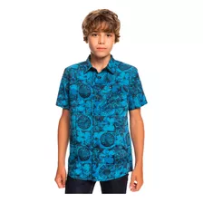 Camisa Quiksilver Checkout (8 - 16 Años) Niño Azul