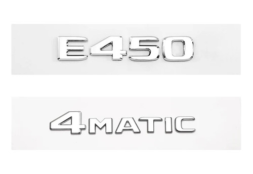 Adhesivo Trasero Para Mercedes-benz E43 E260 Con Logotipo E3 Foto 5