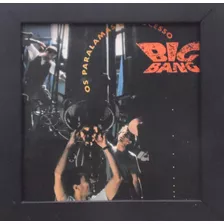 Quadro Os Paralamas Do Sucesso Big Bang Capa Disco Lp Vinil