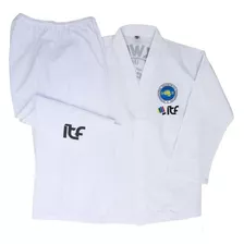 Dobok Taekwondo Itf Nuevo Logo Traje Uniforme Itf Niños 