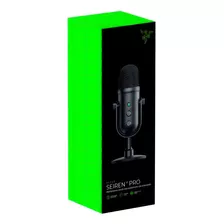 Microfone Gamer Razer Seiren V2 X Usb Streaming Preto Cor Preto