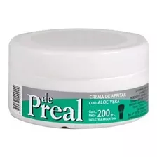 Crema De Afeitar Con Aloe Vera De Preal 200g Para Brocha