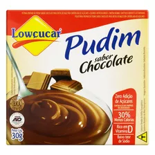 Pó Para Pudim Chocolate Lowçucar Caixa 30g