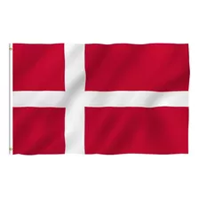 Bandera De Dinamarca Anley Fly Breeze De 3 X 5 Pies, Colores