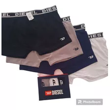 Cueca Diesel Boxer Masculina Adulto Cotton Stretch