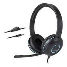 Cyber Acoustics 3.5mm Stereo Headset (ac-5002) With Noise