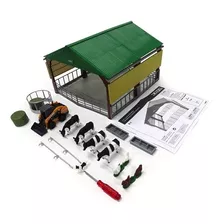 1:32 Farm Country, Minicargador Case Sv340b Y Accesorios