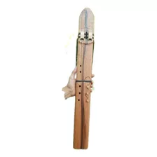 Flauta Nativa Americana Doble De Madera - Do O Re